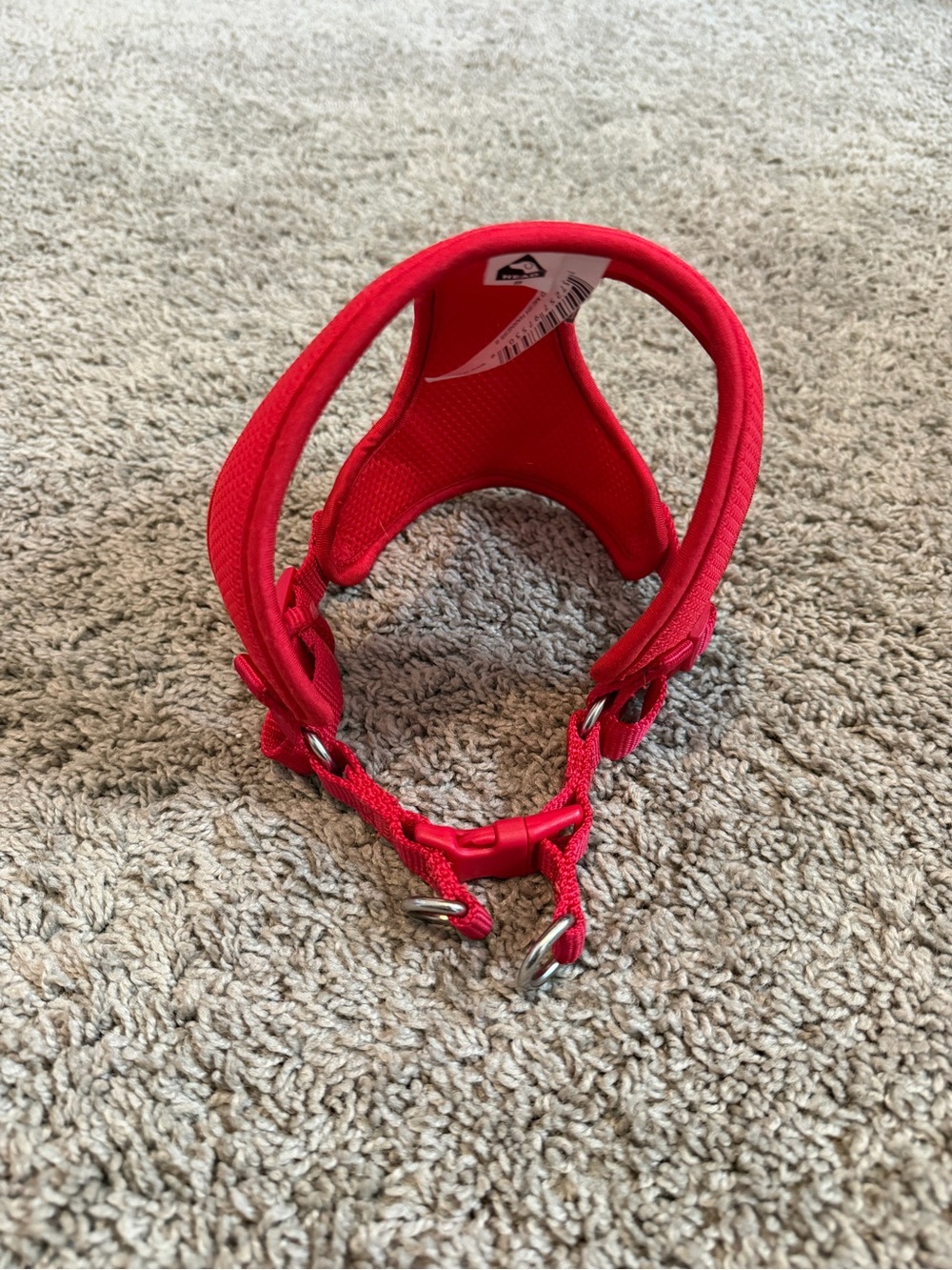 Red Padded Dog Harness - Top Paw